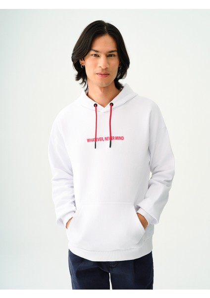 Oversize Fit Erkek Sweatshirt