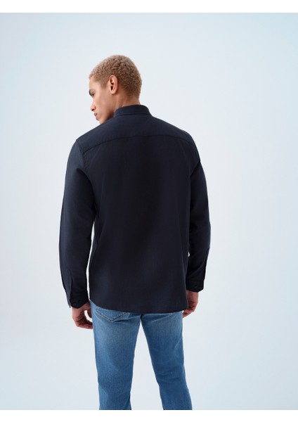 Regular Fit Erkek Gömlek U.kol