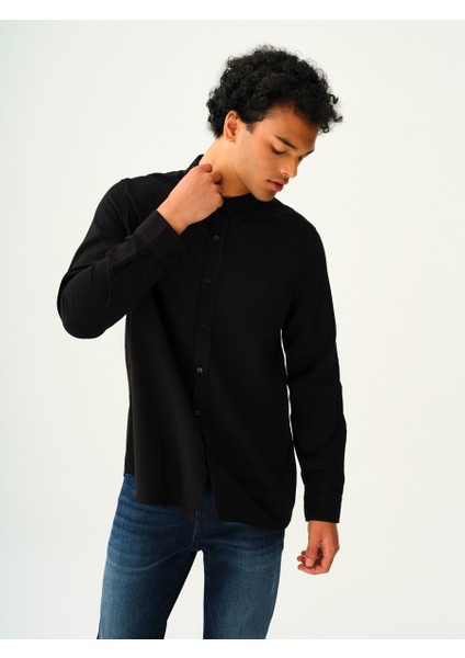 Regular Fit Erkek Gömlek U.kol