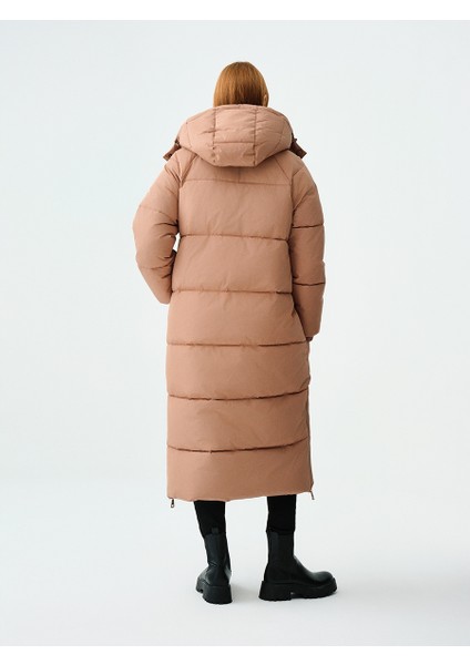 Loose Fit Kadın Kaban