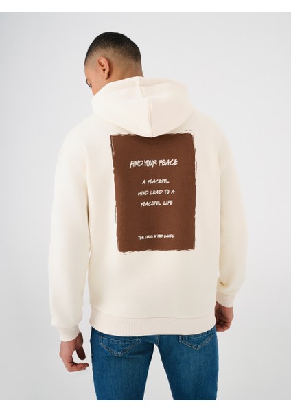 Oversize Fit Erkek Sweatshirt