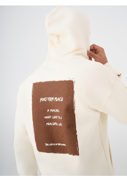 Oversize Fit Erkek Sweatshirt