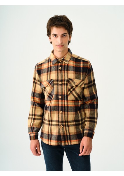 Relax Fit Erkek Gömlek U.kol