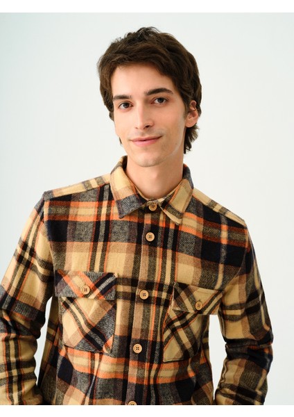 Relax Fit Erkek Gömlek U.kol