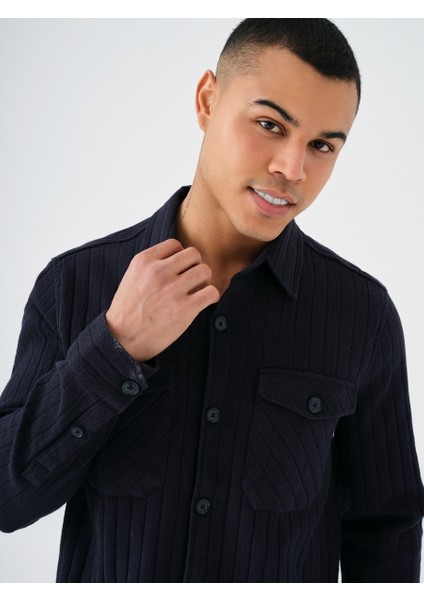 Antrasit Erkek Gömlek LF2037221 LF2037221014