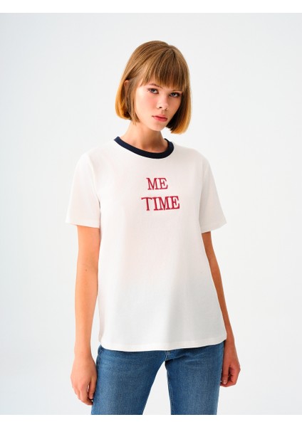 Oversize Fit Kadın Bluz K.kol