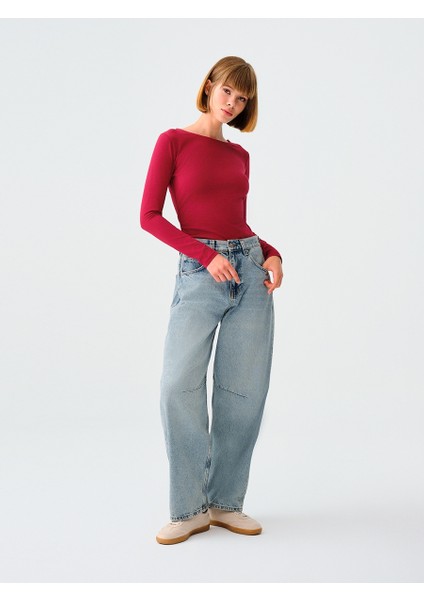 Fitted Kadın Tshirt U.kol