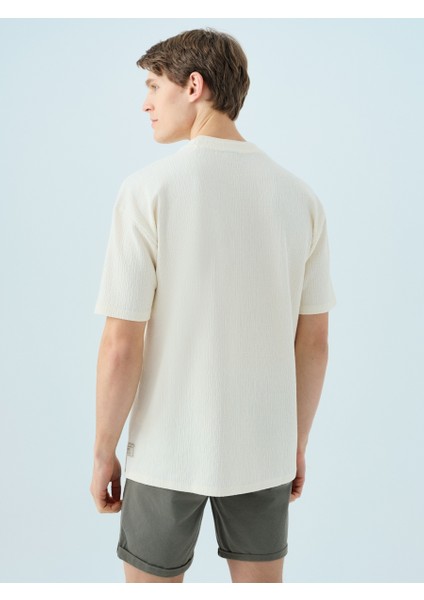 Oversize Fit Erkek Tshirt K.kol