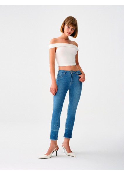 Crop Kadın Tshirt K.kol