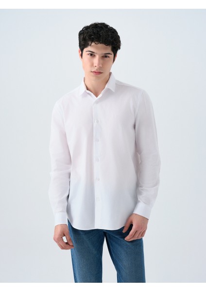 Regular Fit Erkek Gömlek U.kol