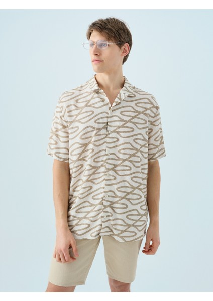 Relax Fit Erkek Gömlek K.kol