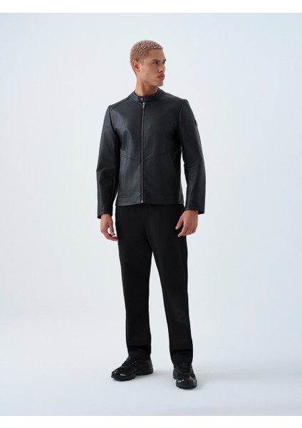 Regular Fit Erkek Mont Pu