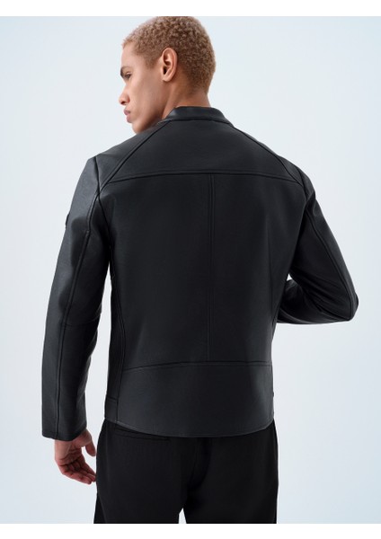 Regular Fit Erkek Mont Pu