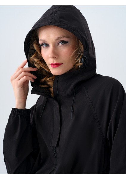 Oversize Kadın Yağmurluk