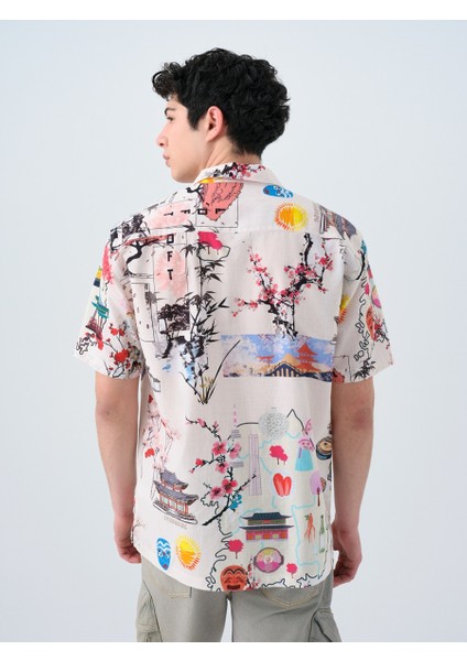 Relax Fit Erkek Gömlek K.kol