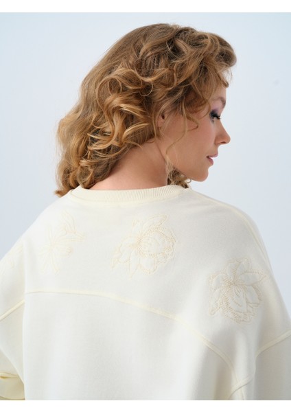 Oversize Kadın Sweatshirt
