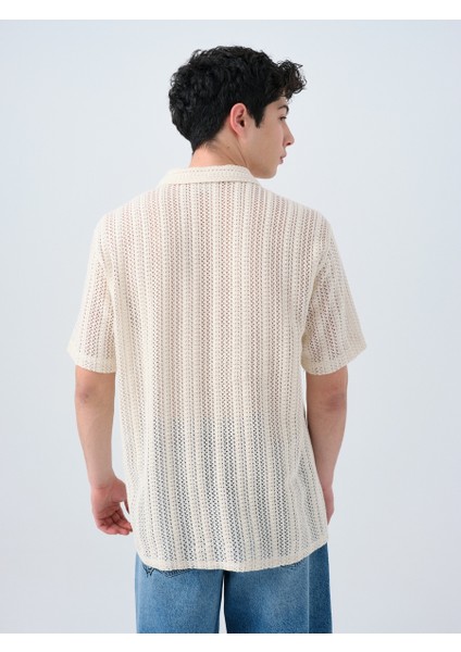 Relax Fit Erkek Gömlek K.kol