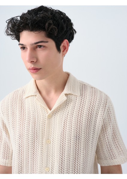 Relax Fit Erkek Gömlek K.kol