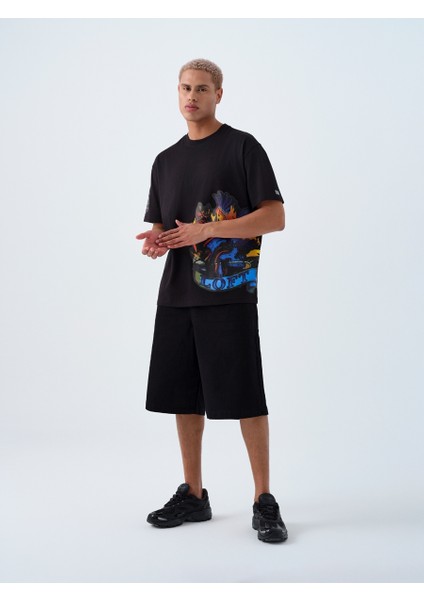 Baggy Fit Erkek Şort