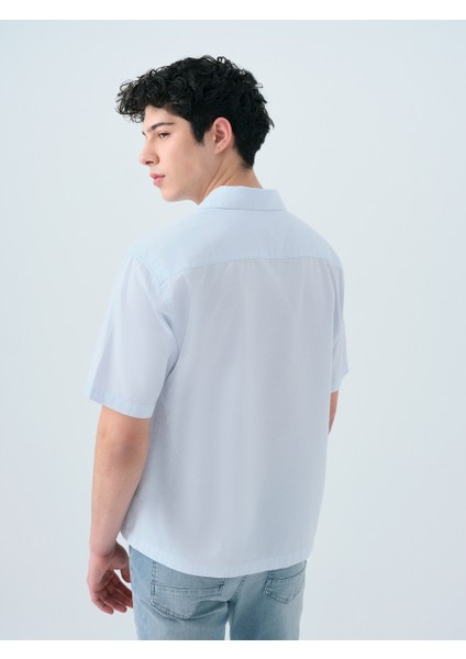 Relax Fit Erkek Gömlek K.kol