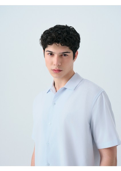 Relax Fit Erkek Gömlek K.kol
