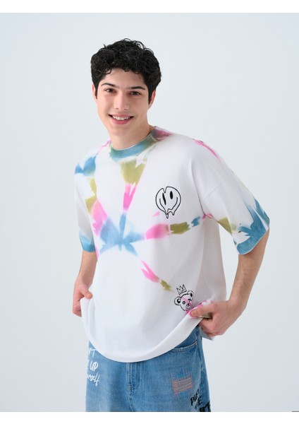 Oversize Fit Erkek Tshirt K.kol