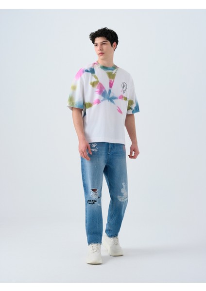 Oversize Fit Erkek Tshirt K.kol