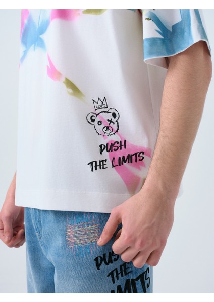 Oversize Fit Erkek Tshirt K.kol