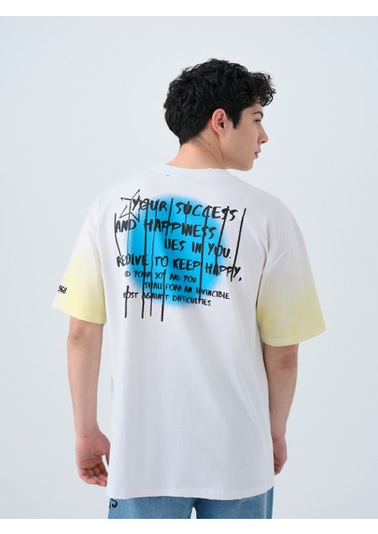 Oversize Fit Erkek Tshirt K.kol