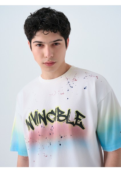 Oversize Fit Erkek Tshirt K.kol