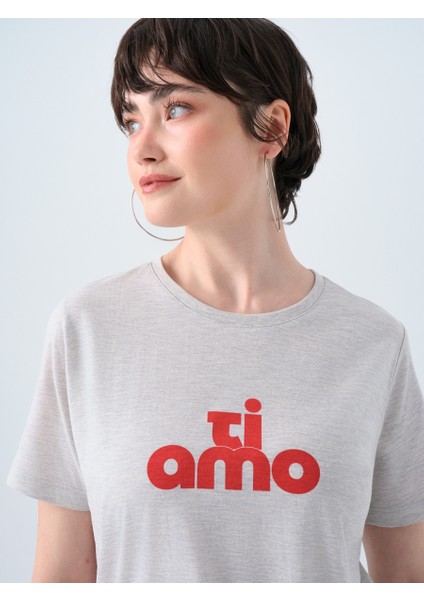 Regular Fit Kadın Tshirt K.kol