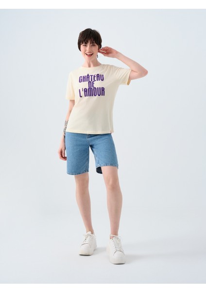 Regular Fit Kadın Tshirt K.kol