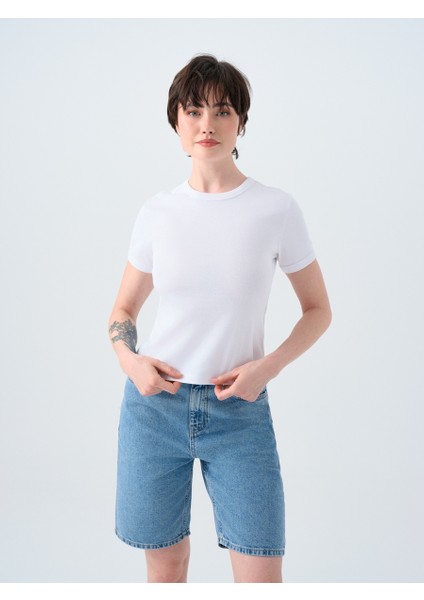 Fitted Kadın Tshirt K.kol