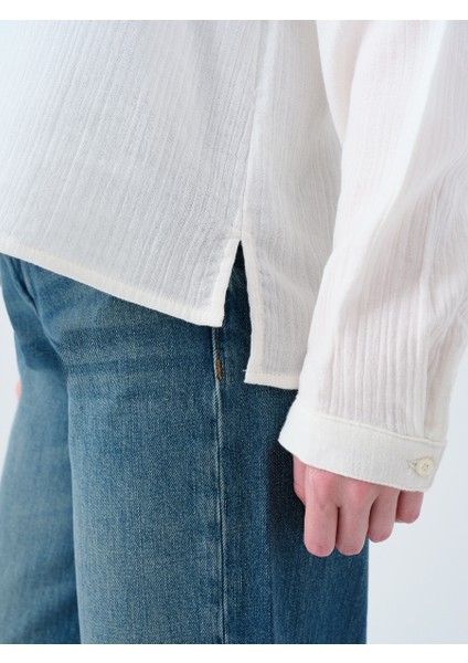 Regular Fit Kadın Gömlek U.kol