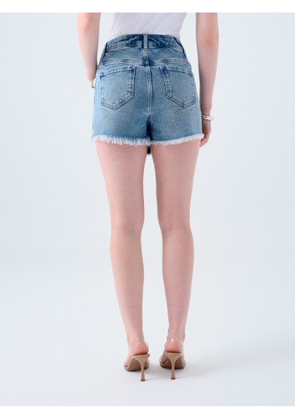 Regular Fit Kadın Şort Etek