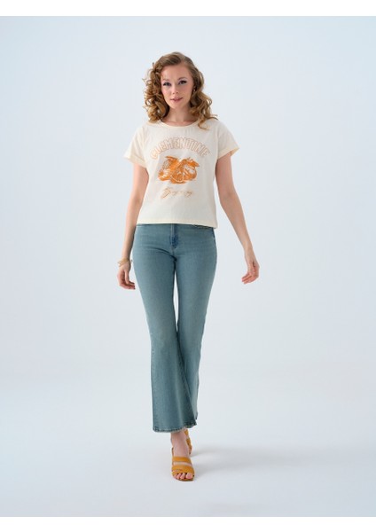 Regular Fit Kadın Tshirt K.kol