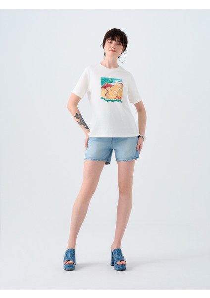 Regular Fit Kadın Tshirt K.kol