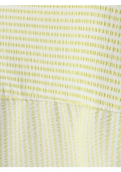 Regular Long Crop Kadın Gömlek U.kol