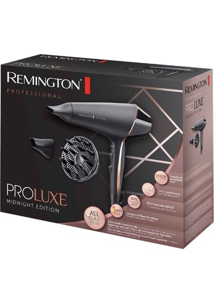 AC9140B Proluxe Midnight 2400W Ac Saç Kurutma Makinesi - Siyah