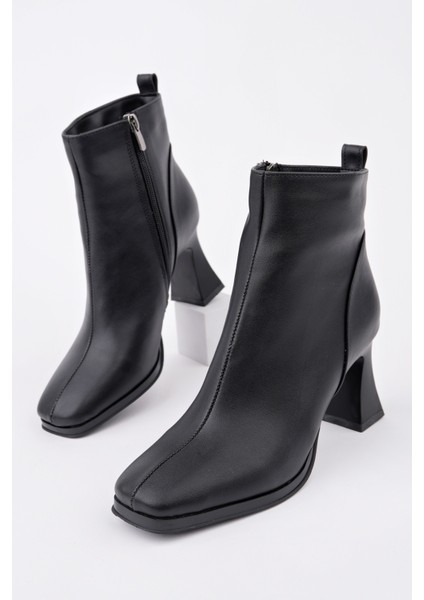 Celina Küt Burun Fermuarlı Topuklu Kadın Bot fiyatları