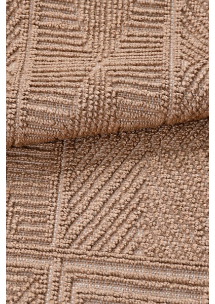 Novella Modern Halı Koleksiyonu | Tozumaz, Hasır Renk, Jüt Taban, Saçaklı Dekoratif Kilim