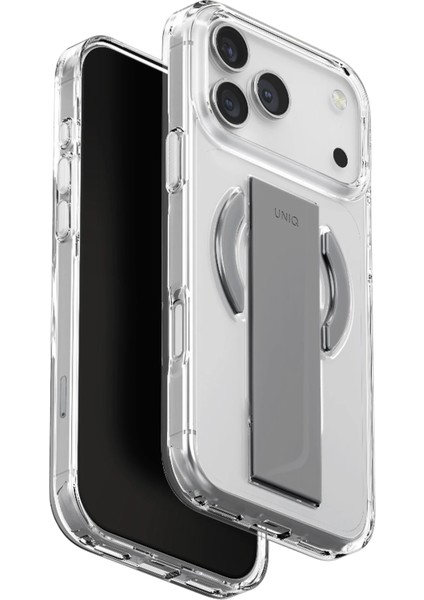 Iphone 17 Pro Kılıf Heldro Tutma Bandı ve Bilek Askısı Premium Yüksek Dayanıklı Koruma Kapak