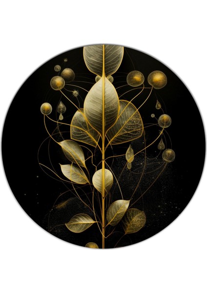 :temperli Cam Daire Tablo, Cam Tablo, Uv Baskı, CTT017