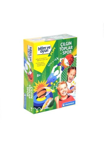64323 Bilim ve Oyun - Çılgın Toplar - Spor +7 Yaş