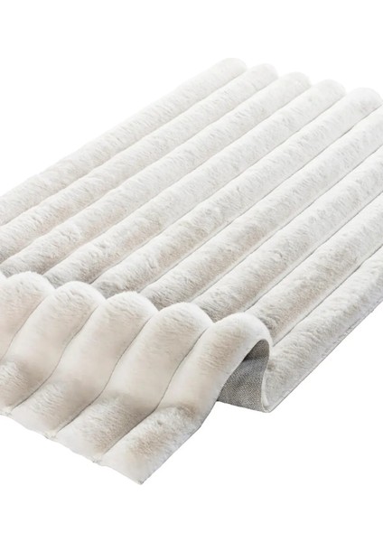 Linio Peluş Halı 8052 Krem