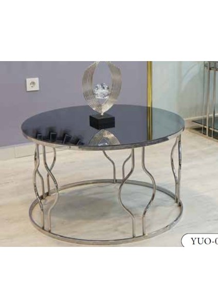 Mim Füme - Gümüş Yumurta Orta Sehpa