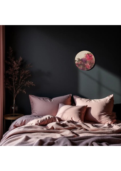 :temperli Cam Daire Tablo, Cam Tablo, Uv Baskı, CTT015