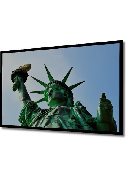 Çerçeve Görünümlü Özgürlük Heykeli Modern Sanat Dekoratif Ahşap Ev/işyeri/ofis Kare Tablo fiyatları