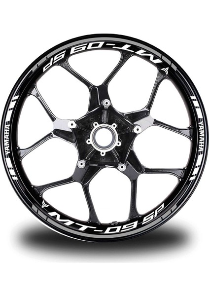 Koyu Sarı Honda Rrr Takım Jant Sticker Etiket