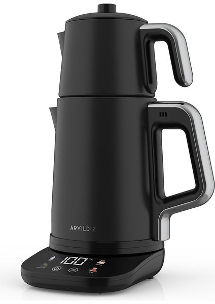 Vision Steel Çay Makinesi Mat Siyah fiyatları